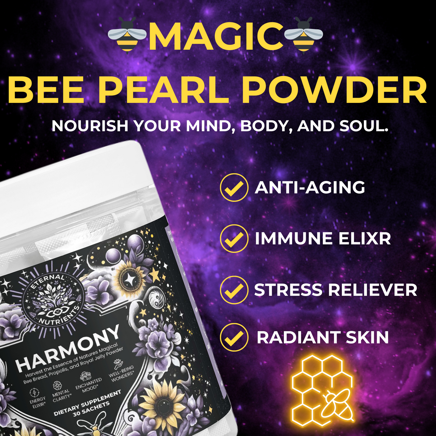 Harmony 🐝 Magic Bee Pearl Powder